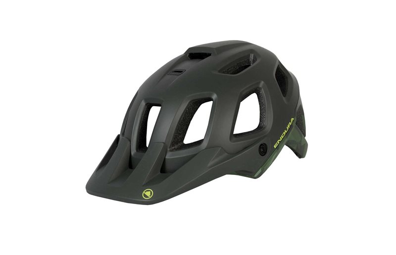 Cykelhjelm Endura SingleTrack II grøn/sort 55-59cm