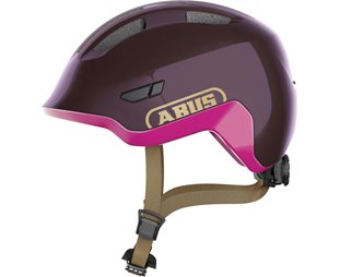 Lasten pyöräilykypärä ABUS Smiley 3.0 Ace Led Royal Purple