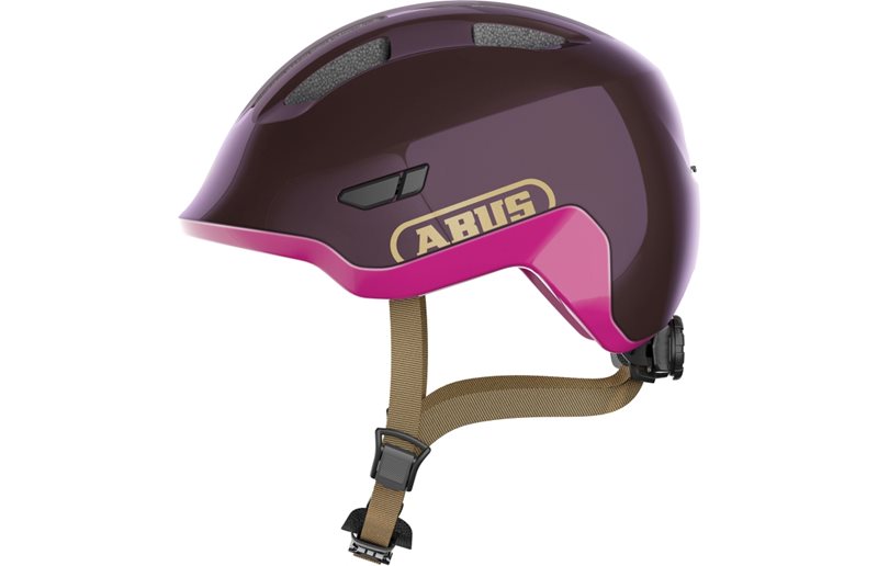 Lasten pyöräilykypärä ABUS Smiley 3.0 Ace Led Royal Purple