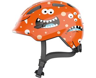 Abus Cykelhjälm Smiley 3.0 Orange Monster
