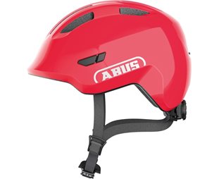 Abus Cykelhjelm Smiley 3.0 Skinnende Rød