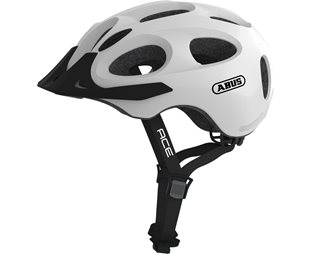 Pyöräilykypärä ABUS Youn-I Ace Pearl White