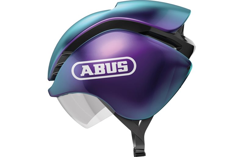 Maantiekypärä ABUS GameChanger Tri Flip Flop Purple Shiny