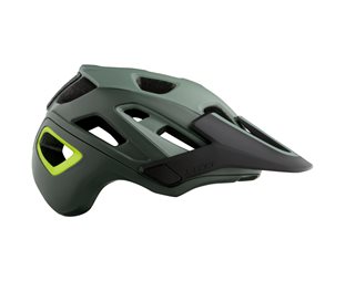 Lazer Cykelhjelm MTB Jackal Mips Mat Mørkegrøn/Gul