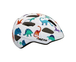 Lasten pyöräilykypärä Lazer Pnut Kc White/Green/Orange