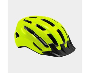 Met Sykkelhjelm Downtown Safety Yellow/Glossy