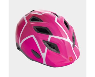 Met Cykelhjälm Genio Grönt Spänne Pink Stars/Glossy