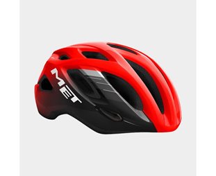 Maantiekypärä MET Idolo Red Black/Glossy