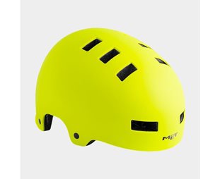 Met Pyöräilykypärä Zone Safety Yellow/Matt
