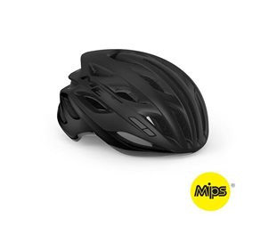 Maantiekypärä MET Road Estro Mips Musta/Matt Glossy