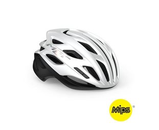 Maantiekypärä MET Road Estro Mips White /Glossy