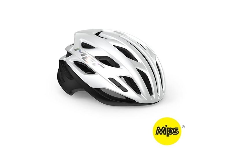 Maantiekypärä MET Road Estro Mips White /Glossy