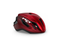 Met Sykkelhjelm Racer Road Strale Red/Glossy