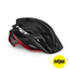 Met Sykkelhjelm MTB Veleno Mips Black Red/Matt Glossy