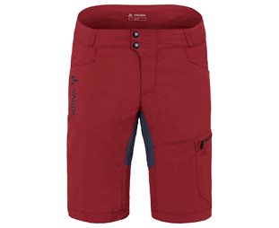 Vaude Pyöräilyshortsit Baggy Shorts Men's Tamaro Shorts Mars Red
