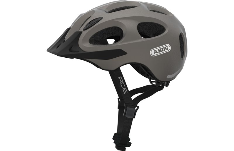 Pyöräilykypärä ABUS Youn-I Ace Metallic Silver