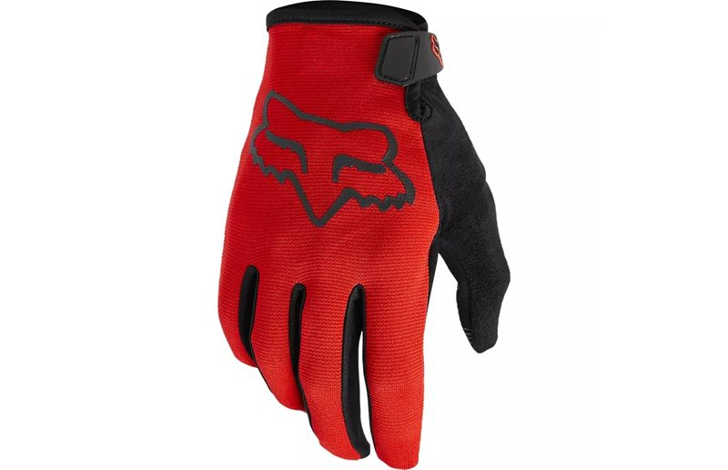 Fox Yth Ranger Glove Black Red