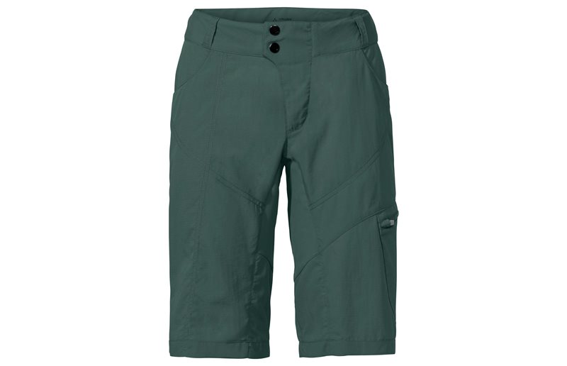 VAUDE Naisten pyöräilyshortsit Tamaro Dusty Forest Pyöräilyshortsit
