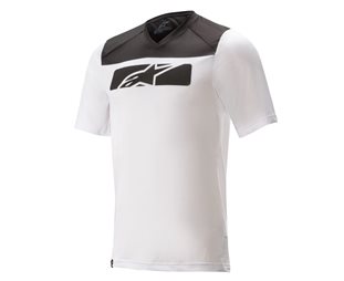 Alpinestars Pyöräilypaita Drop 4.0 SS Jersey Musta/Pimeä Varjo Valkoinen/Musta