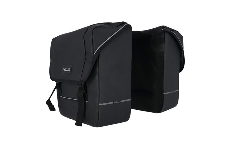 XLC Tuplalaukkuteline Double Pannier Ba-M04 5:1 Mikille, Racktime, Avs Yms.