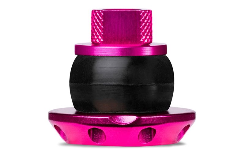 Ohjaustangon päätytulpat Muc-Off Disco Bar End Plugs Pinkki