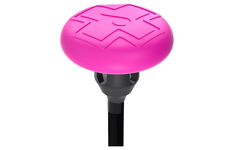 Tubeless-venttiili Muc-Off Stealth Tubeless Tag Holder & 44mm Valve Kit AirTag-pidikkeellä Piilotettu