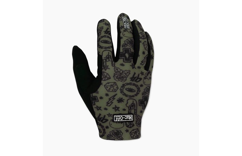 Pyöräilyhanskat Muc-Off Light Mesh Gloves Vihreä