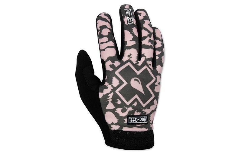 Muc-Off Pyöräilyhanskat Riders Gloves Floral Vihreä/Punainen