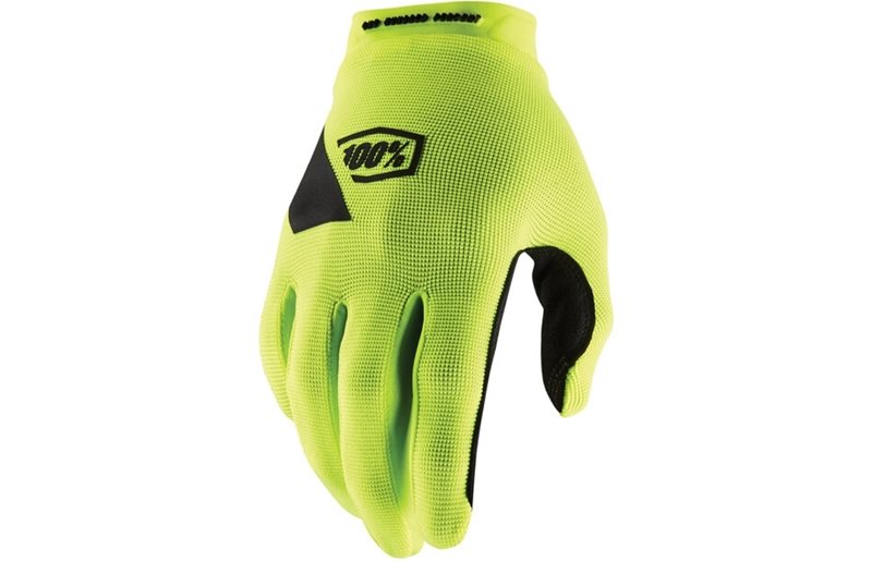 100% Pyöräilyhanskat Ridecamp Gloves Fluo Yellow