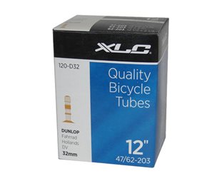 XLC Sisärengas VT-D12 47/62-203 12" Dunlop-venttiili