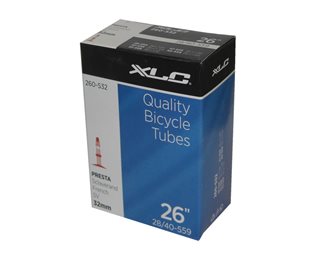 Cykelslange XLC SV 32 mm VT-S26 25/40-559 Racerventil 33 mm