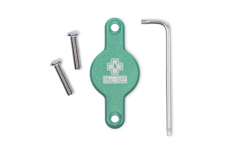 AirTag pidike Muc-Off Secure Tag Holder - Pullotelineen alle, Turkoosi