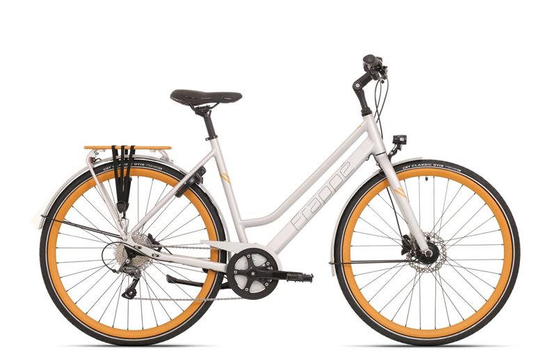 Naisten hybridipyörä Frappé FSS 500 Matta Hopea