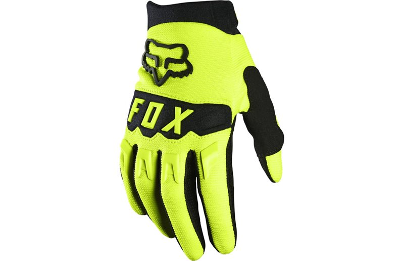 Fox Sykkelhansker Yth Dirtpaw Glove Yellow