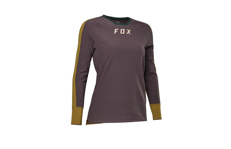 Fox Sykkeltrøye W Defend Thermal Jersey Burgundy