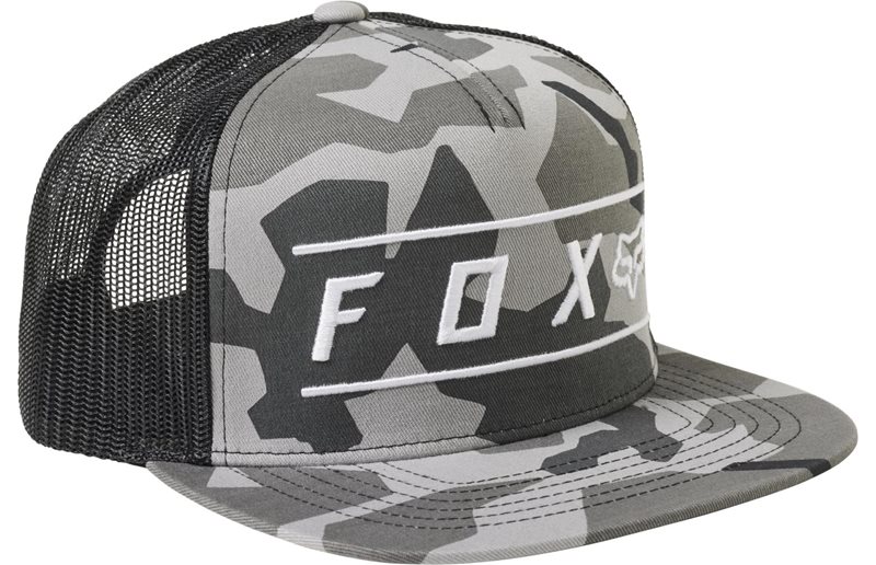Fox Caps Pinnacle Mesh Snapback Svart/Camo