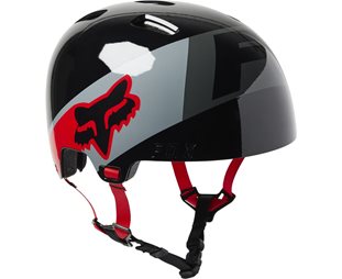 Nuorten pyöräilykypärä Fox Flight Helmet Musta