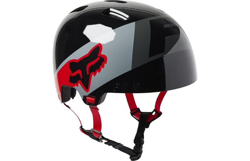 Nuorten pyöräilykypärä Fox Flight Helmet Musta