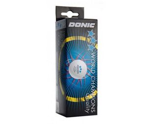 Donic Boll Donic Xxx 3-P (Vit) Ny Boll/Plastboll