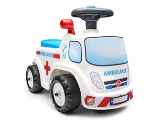 Falk Ambulance Ride-On Med Förvaringsutrymme