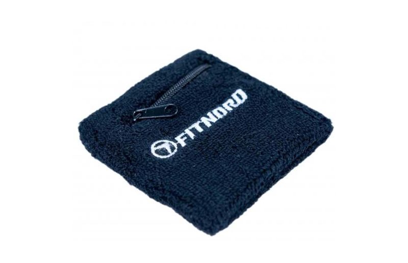 Fitnord Wrist Sweatband With Pocket