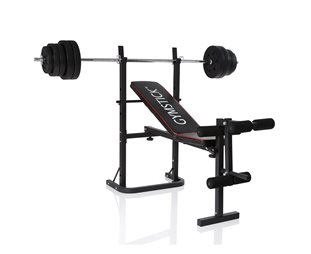 Gymstick Weight Bench With 40Kg Set