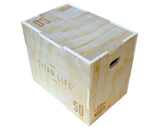Titan Life Pro Plyo Boxes Wooden