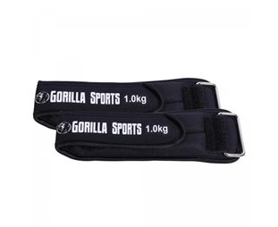 Gorilla Sports Handledsvikt Fotledsvikt Ankelvikt 2-Pack