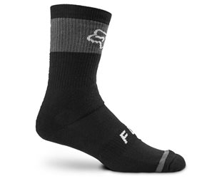 Fox Cykelstrømper 8" Defend Vinter Sok Sort