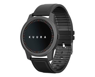 Kuura Smart Watch Fashion Fm1 Men Black BLACK