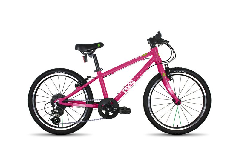 Barncykel Frog 53 Pink 20"