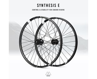 Crankbrothers Hjulset 29" Synthesis E 9/10/11 Speed SRAM/Shimano 6-bolt 15x110/12x148 mm Carbon TLR sort